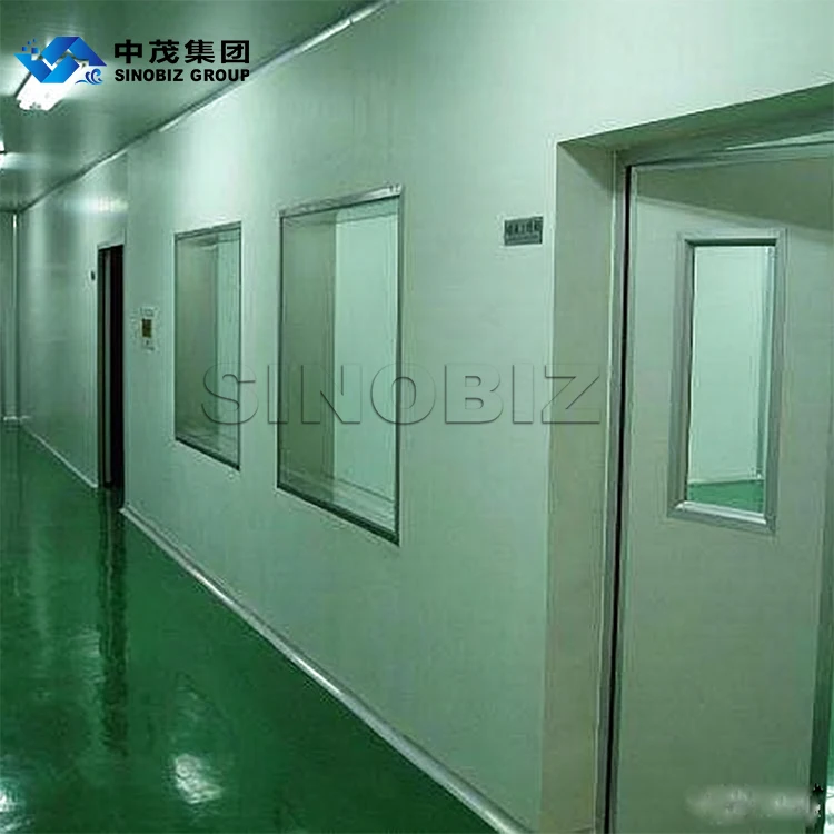 COOFULL Modular Cleanroom System Easy Installation Quick Assembly Prefabricated Panels HEPA Filtration for GMP Food Lab