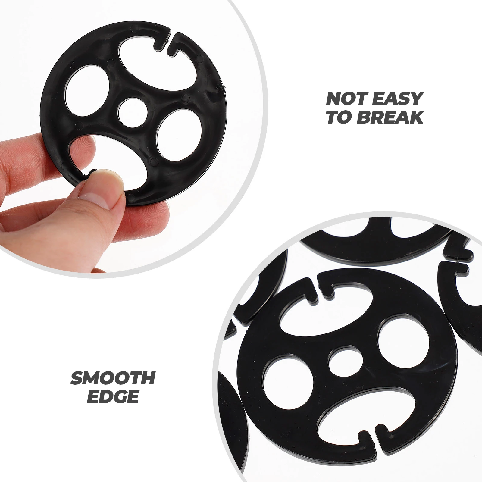 

100pcs Cushion Round Flower Plate Abs Elastic Strap Adjustment Simple Installation Home Chair Sofa Cushions Replacement Seat