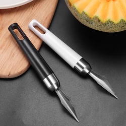 304 Stainless Steel Fruit Carving Knife V-shaped Watermelon Ice Cream Dessert Household Cutter Vegetable Decoration Tools