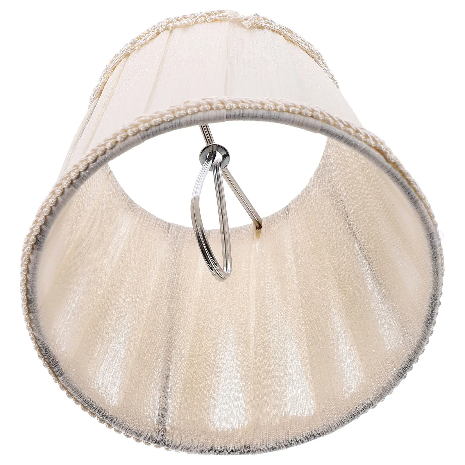 E14 Cloth Lampshade Replacement Cover for Table & Pendant Lamps – Soft Light, Simple Style for Bedroom Living Room