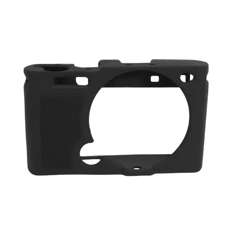 PULUZ Anti-slip Soft Silicone Camera Case For Panasonic LUMIX S9 2024 Mirrorless Camera Litchi Texture Protective Cover