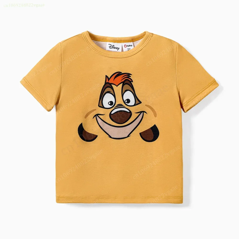 Disney The Lion King T Shirt For Kids Boy Girls Women Men Top Simba Tee Family Clothes Costume Streetwear Vacation