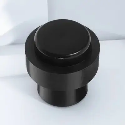 

Floor Mounted Door Stopper Heavy Duty Wall Protector For Home Office Stop Door Slams Noise Reduction Cylindrical Design