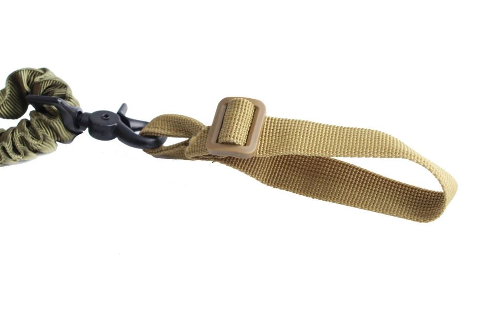 1 pz Buttstock Sling Mount Strap Loop Adattatore Tessitura Attacco per fucile Tattico regolabile Gun Sling Airsoft Sling