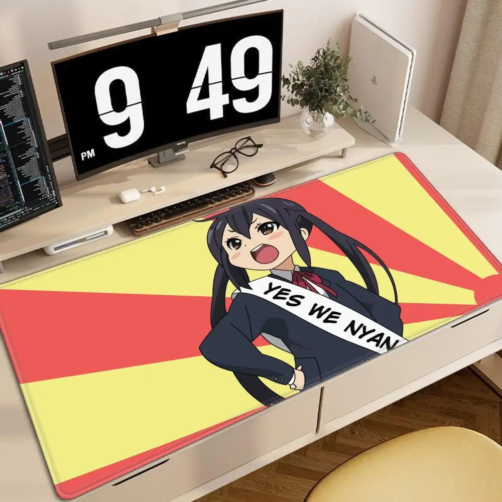 

Anime K-ON Mousepad INS Tide Large Cartoon Anime Gaming Mouse Pad Keyboard Mouse Mats Desk Mat Accessories