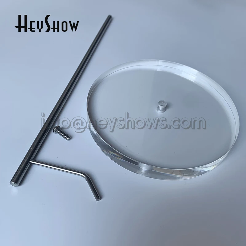 Acrylic Headphone Stand Clear Earphone Holder Display Bracket Rack for Headphones Hanger Mount in Retail Shop