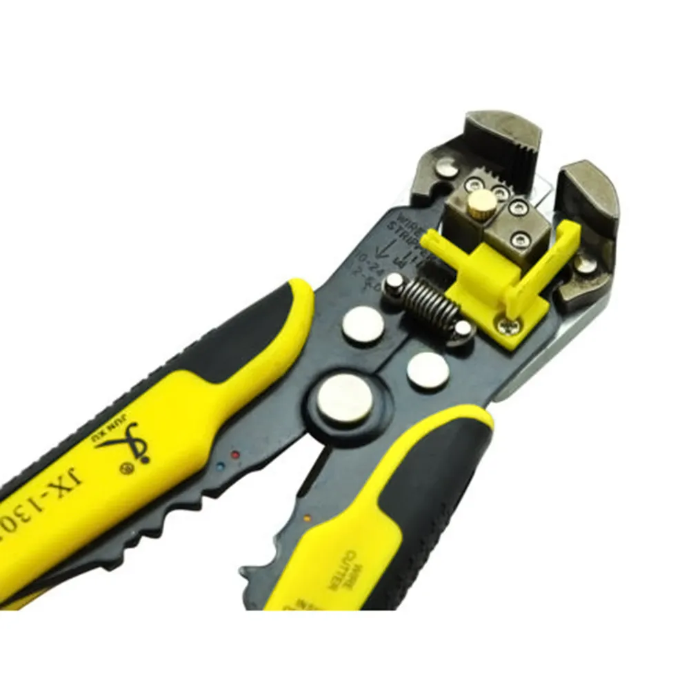 

Автоматический инструмент для зачистки проводов и обрезки кабелей, кусачки для промышленного использования AWG10- (желтый)