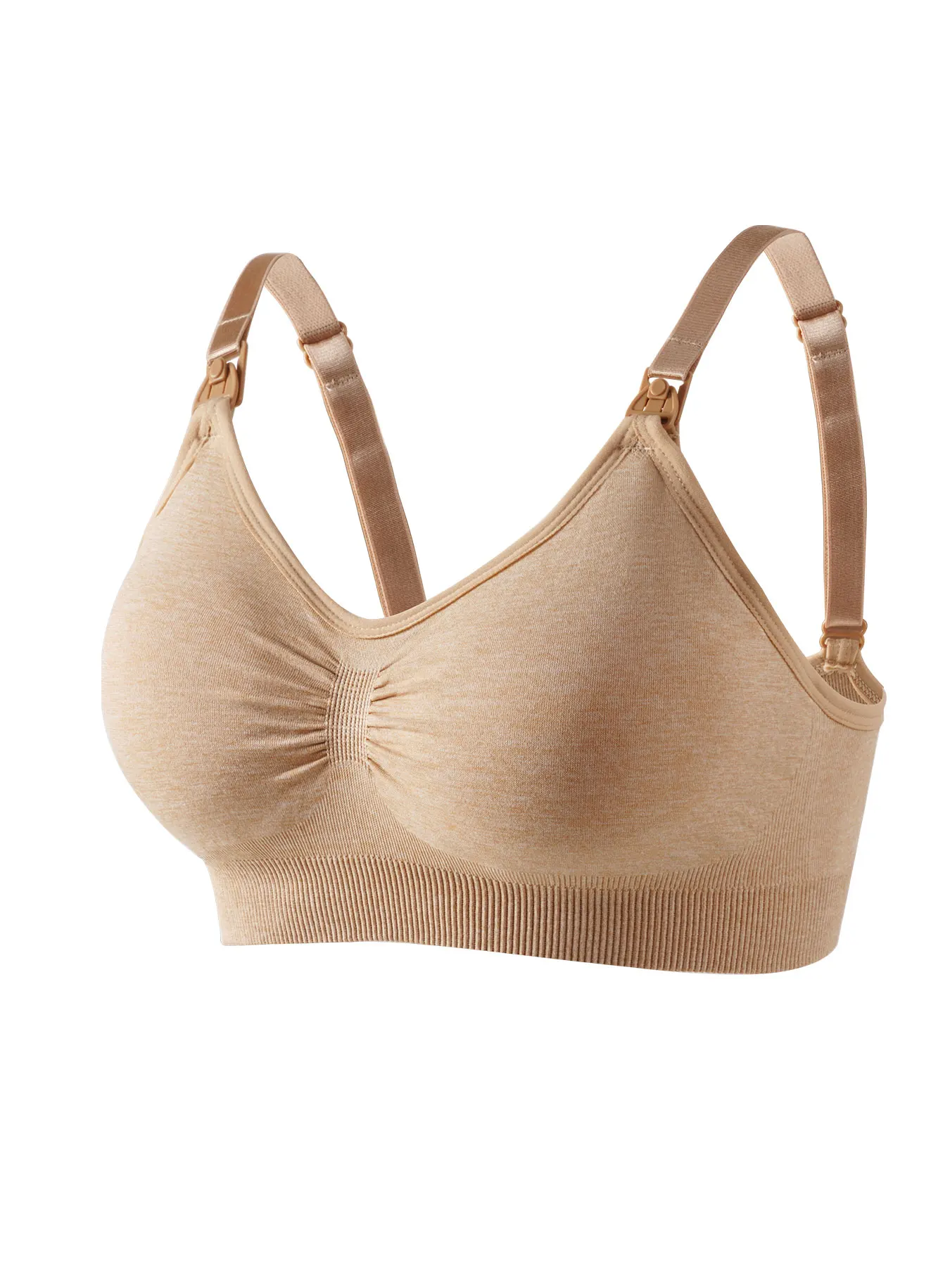 

Pregnant Women Without Steel Rings, Comfortable, Seamless, Detachable Sponge Mesh, Breastfeeding Underwear For Pregnant Women