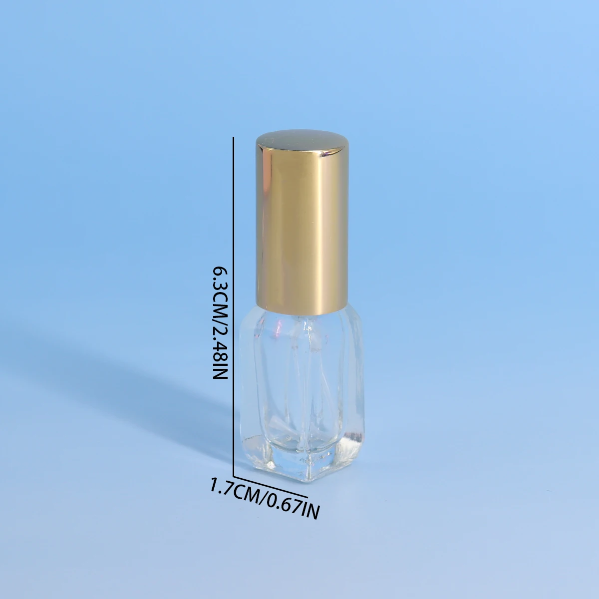 3Ml Model Transparante Vierkante Glazen Mistspuitfles 3cc Hervulbare Monster Glazen Flesjes Draagbare Mini Parfum Verstuiver 12 Stuks