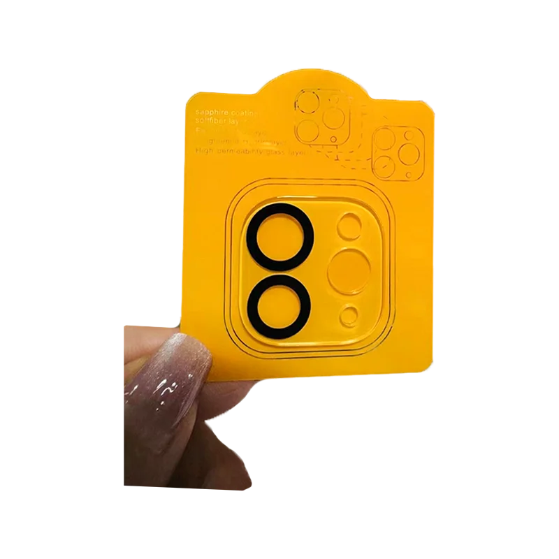 3 szt. Zintegrowane, przezroczyste, odporne na wstrząsy ochraniacze obiektywu aparatu z hartowanego szkła HD do iPhone 18 Pro Max, 17 Air, 16 Pro Max, 15, 14, 13 — 2