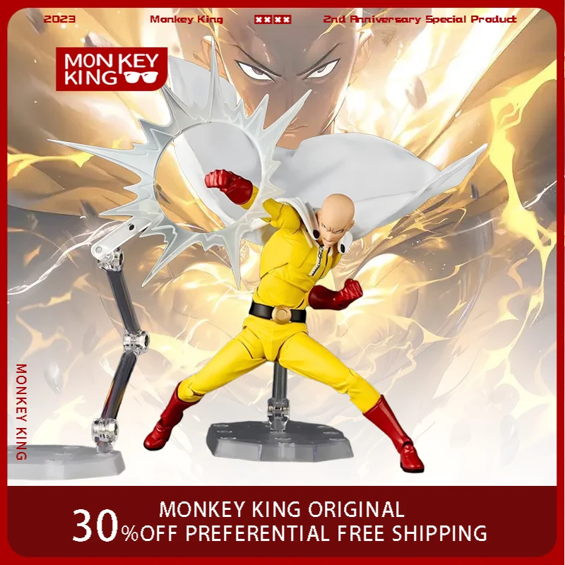 재고 있음 카이요도 사이타마 피규어 원펀맨 애니메이션 액션 모델 수집용 데스크탑 장식품 휴일 선물 어린이 장난감