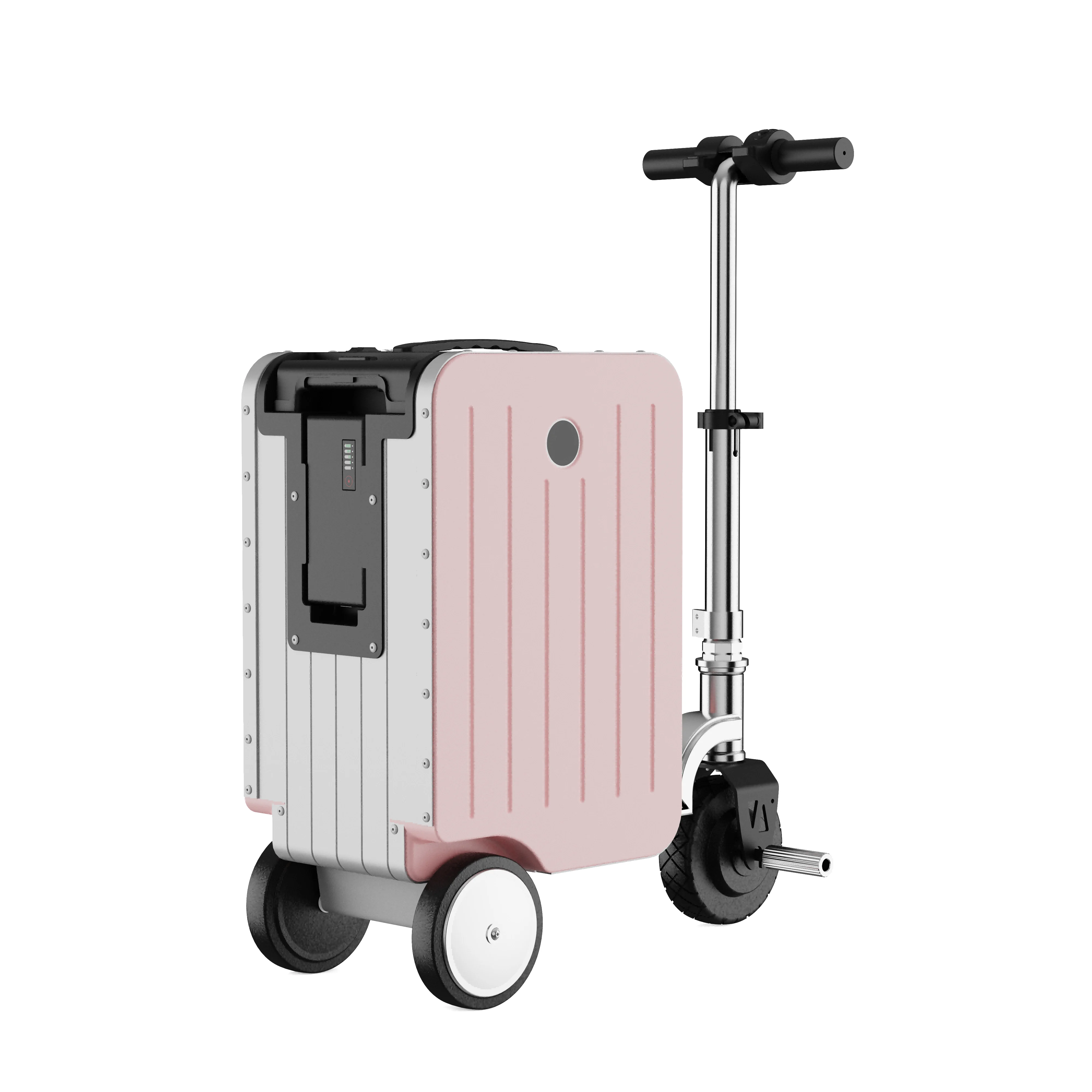

2026 new arrivals Fashionable Multi-color Electric Luggage with Password Lock Boarding Manned Luggage