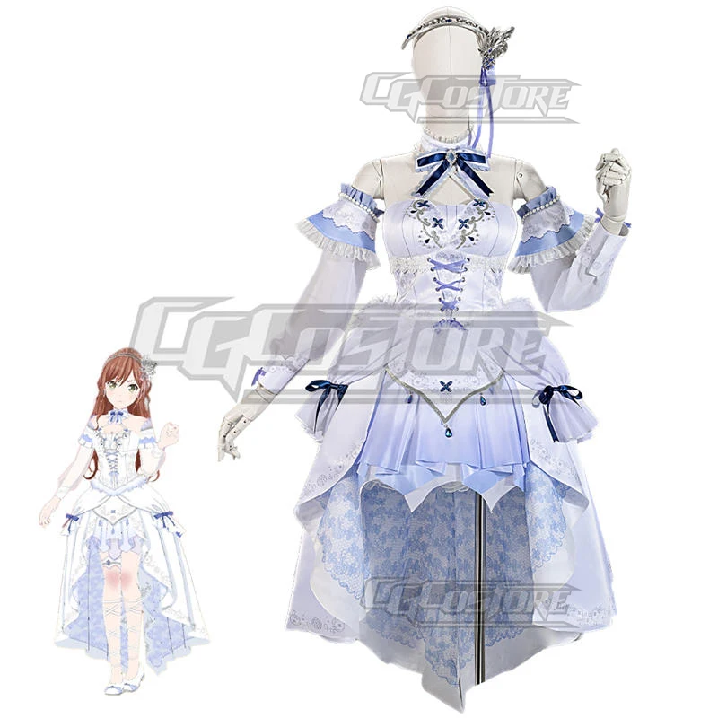 

BanG Dream! Imai Lisa Cosplay Costume Anime Dresses Christmas Halloween Free shipping CG1912
