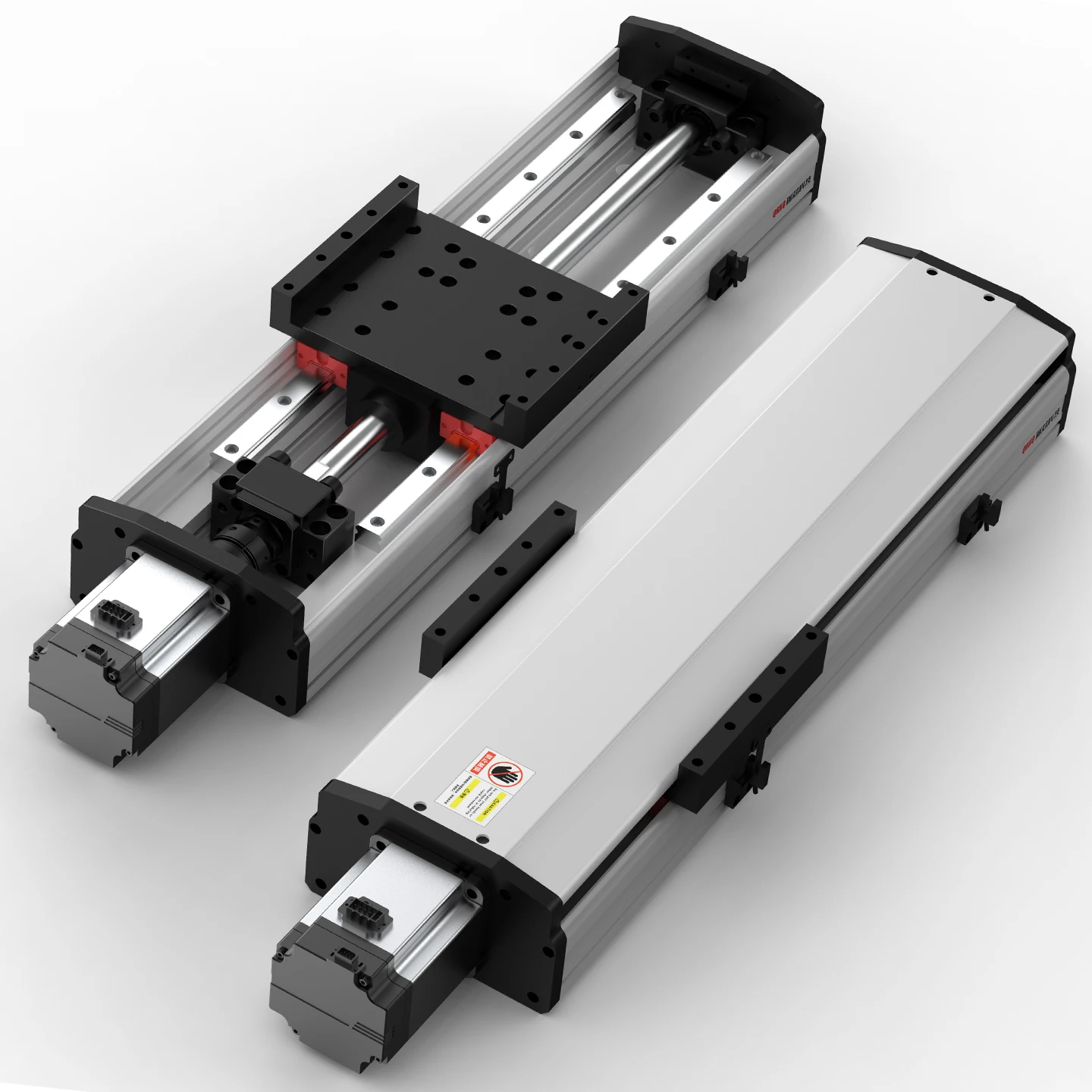 QRXQ RXSB-XZ Heave Load Long Stroke 50-1800mm Linear Stage System Single Axis Robot Arm Module Stepper/Servo Motor Linear Motion
