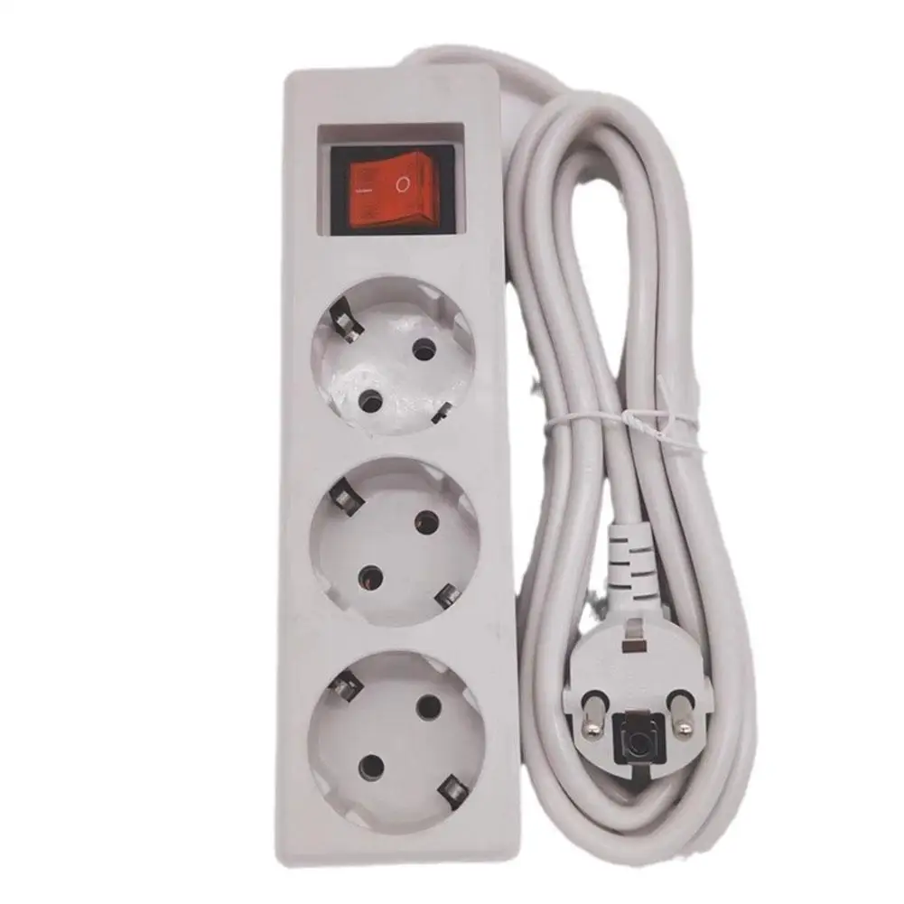 

Удлинитель с индикатором. Удлинитель. Адаптер с 3 выходами. Белый удлинитель европейского стандарта. Встроенный переключатель емкостью 3680 Вт.