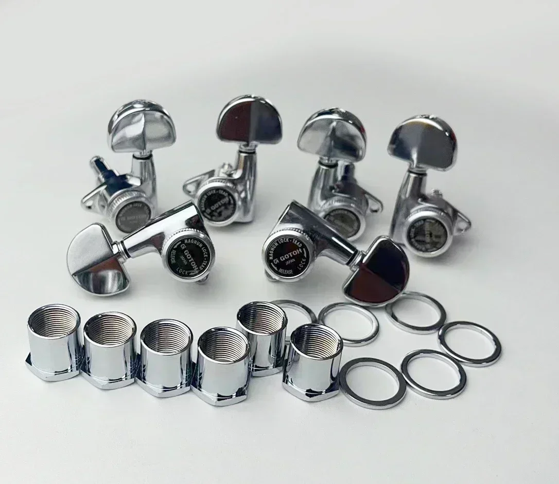 GOTOH SG301-20-MGT موالف قفل الجيتار (مجموعة واحدة) - أصلي أصلي، صنع في اليابان، بدون صندوق