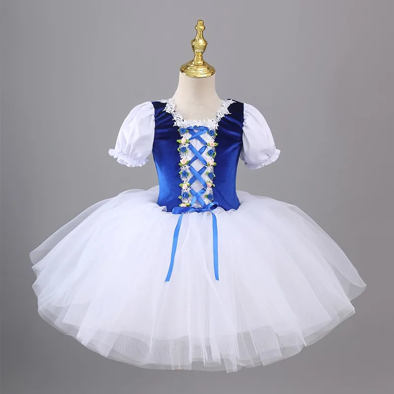 Tutú de Ballet para niños, vestido de tutú de Ballet, disfraz de actuación de Giselle, falda de baile para niñas, ropa para niñas, Tutús para niñas, ropa para niños
