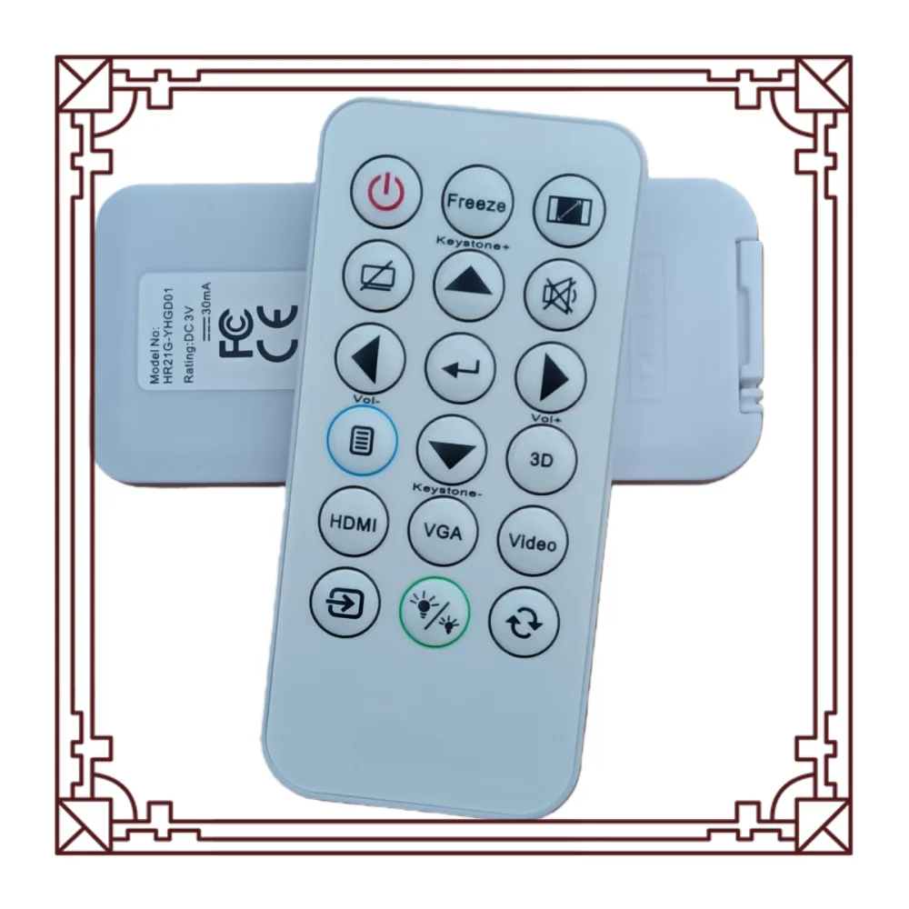    Nuevo control remoto universal para proyectores Optoma S312 S313 S321 OAS113 OSF831 W306ST W731ST X304M S310E S311 OSS866 OSS891