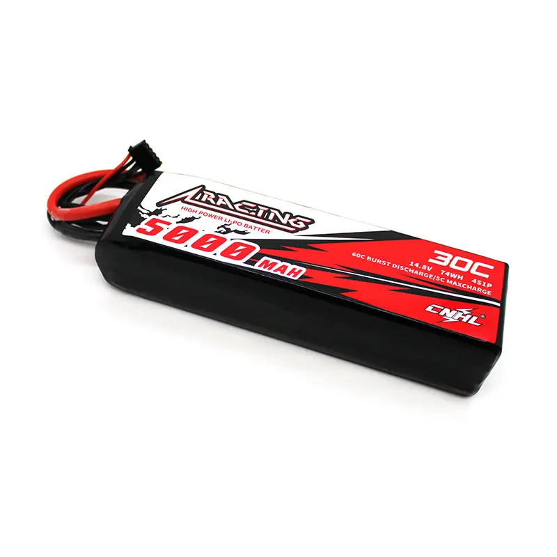 

Cnhl Racing Series 5000mah Rc Lipo Battery 14.8v 30c 4s Rc Battery with Traxxas Plug for RC Car