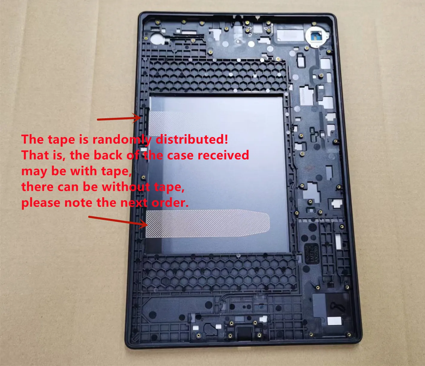 For Lenovo M10 Plus X606 X606X X606F TB-X606 TB-X606X TB-X606F Back Battery Cover Housing Door Rear Case Replacement