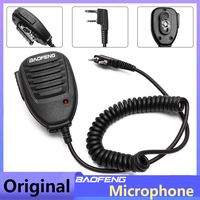 Baofeng Microphone Speaker Mic PTT Shoulder For DM-1701 UV-18 Pro UV5RH Ham Radio QuanSheng UV-K5 UV-K6 UV-5RPLUS Walkie Talkie