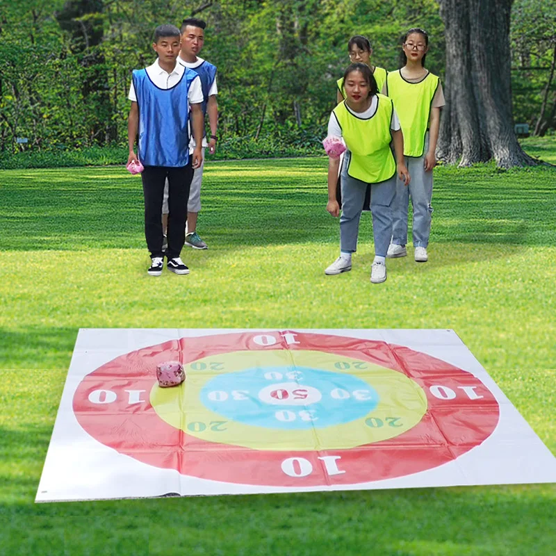 Tablero de dardos de lanzamiento grande, juegos de construcción de equipos para el trabajo, adultos y niños, deportes al aire libre, fiestas, regalos de Carnaval divertidos