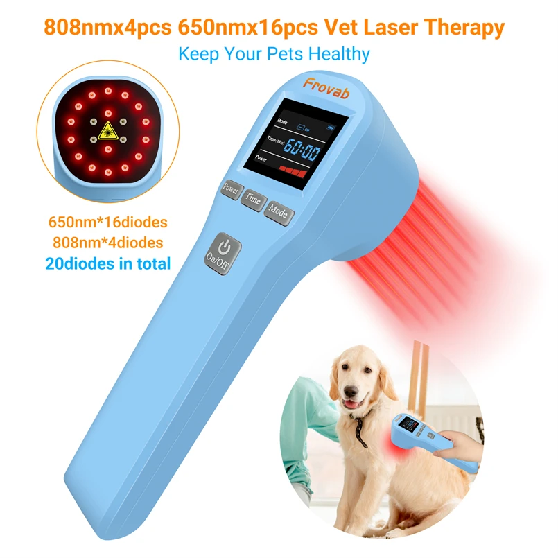 

650nm 808nm Laser Light Therapy for Phone Red Laser Dog Healing Laser Machine for Dog Plantar Fasciitis Muscle Relaxation