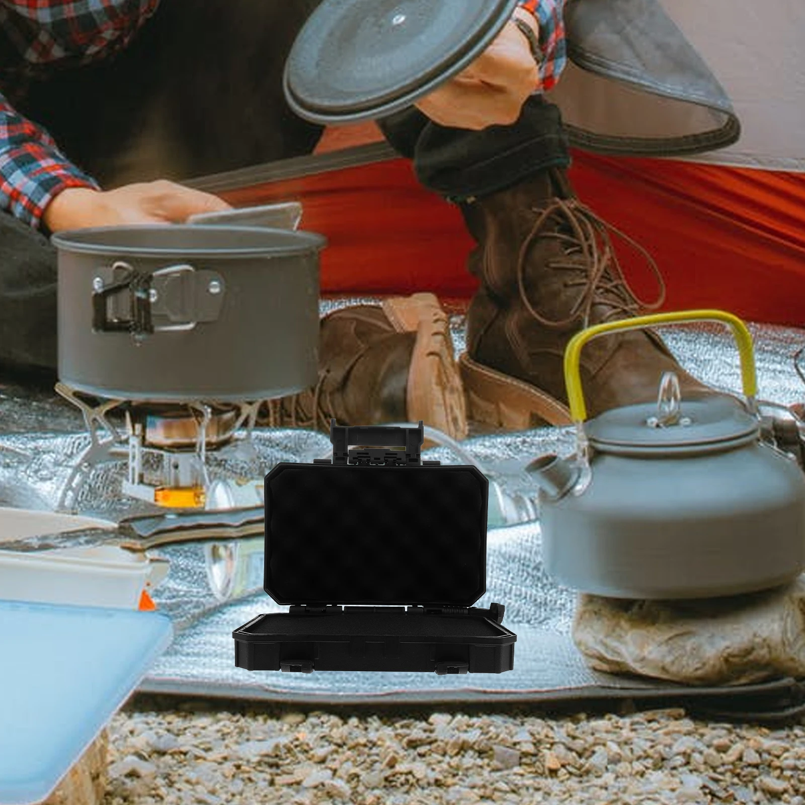 

Tactical Box Hard Case for Tools Outdoor Storage Boxes Protective Container Survival