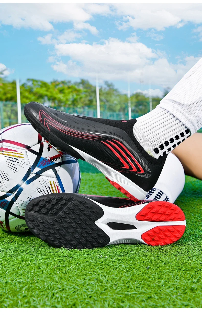 Neue Fußballschuhe für Herren TF/FG Professionelle Hochwertige Fußballschuhe Damen Unisex Bestseller Futsal Ultraleichte Stollenschuhe Sneakers – Detail 36