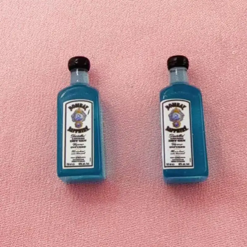 11pcs Mini Simulation Resin 3D Pendant Earrings Keychain Pendant DIY Accessories view 5