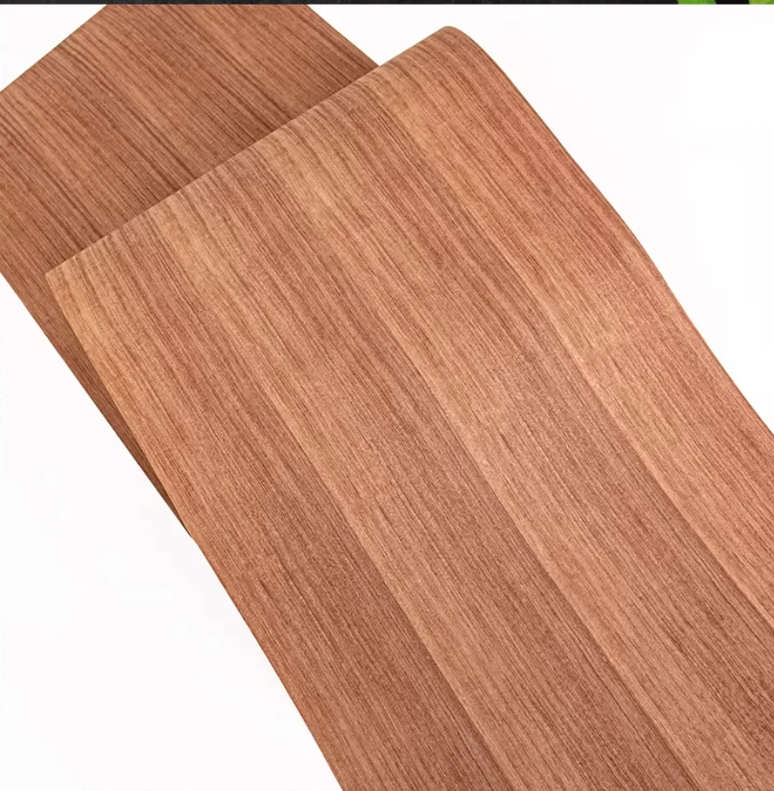 0.25MM  Kraft Paper Backed Natural Width Rosewood Straight Grain Wood Veneer Furniture Decoration Veneer