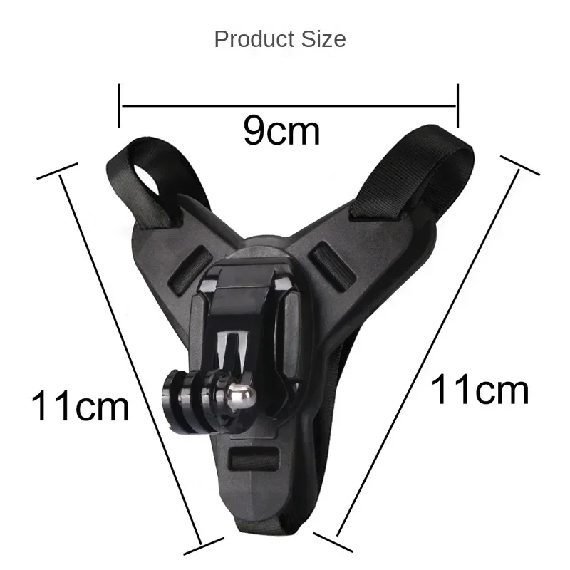 Helmet Chin Skeletons for Go Pro Insta360 Dji  Sport Action Anti-slip Off-road Motorcycle Helmet Fixing Frame Carmera Tripods