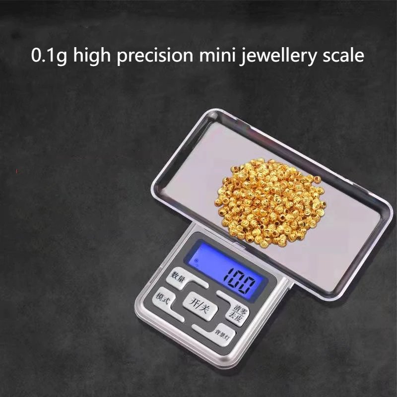 

Accurate Mini Jewellery ScaleElectronic ScalePortable Pocket Scale500g/0.1g weighingPalm ScaleJewellery Weighing Tool