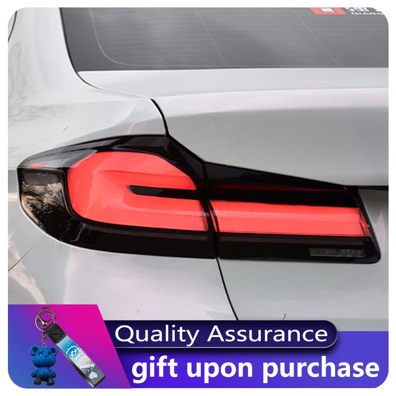 

Стайлинг автомобиля для BMW 5 серии G38 525 528 530 2018-2020 задний фонарь DRL задний фонарь динамические светодиодные тормозные задние фонари автоаксессуары