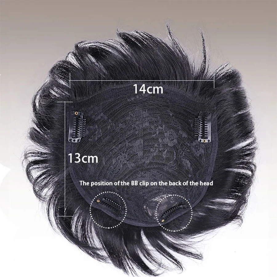 Men Hair Toupee Fine Mono Men\'s Wig Durable Capillary Prosthesis Handmade Mens Wigs  Tupee System 130% Density