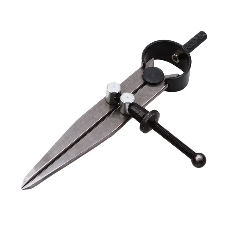 Boussole en cuir réglable verrouillable en acier au carbone diviseur aile Creaser bricolage maroquinerie ligne rotative jauge image 5