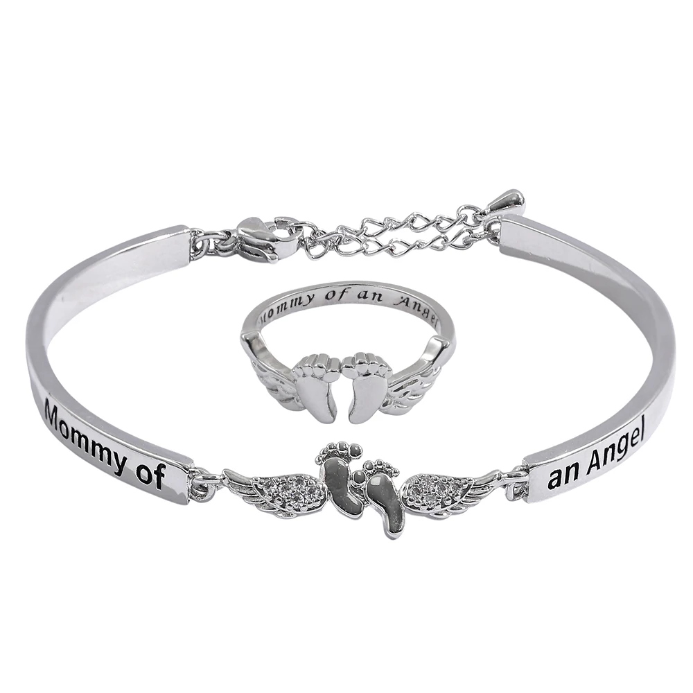 Mother's Day Memorial Bracelet & Ring - 