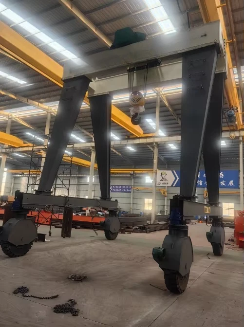 Heavy-Duty 60Ton Tire Crane 40Ton Multi-Functional 10Ton Off-Road Features for Docks Construction Sites Bearing Gearbox PLC
