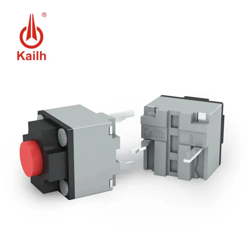 

10Pcs 6*6*7.3 Kailh square silent micro switch Mute switch can replace a rectangle micro switch 8 millions lifetime 6X6X7.3mm