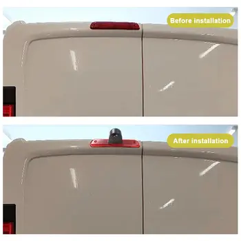 適用於豐田Proace(2007-2016)、雪鐵龍Jumpy、標緻Expert的汽車後視攝像頭,帶剎車燈攝像頭和7英寸後視鏡顯示器 10 最佳銷售 標緻 Expert 2007 - №7