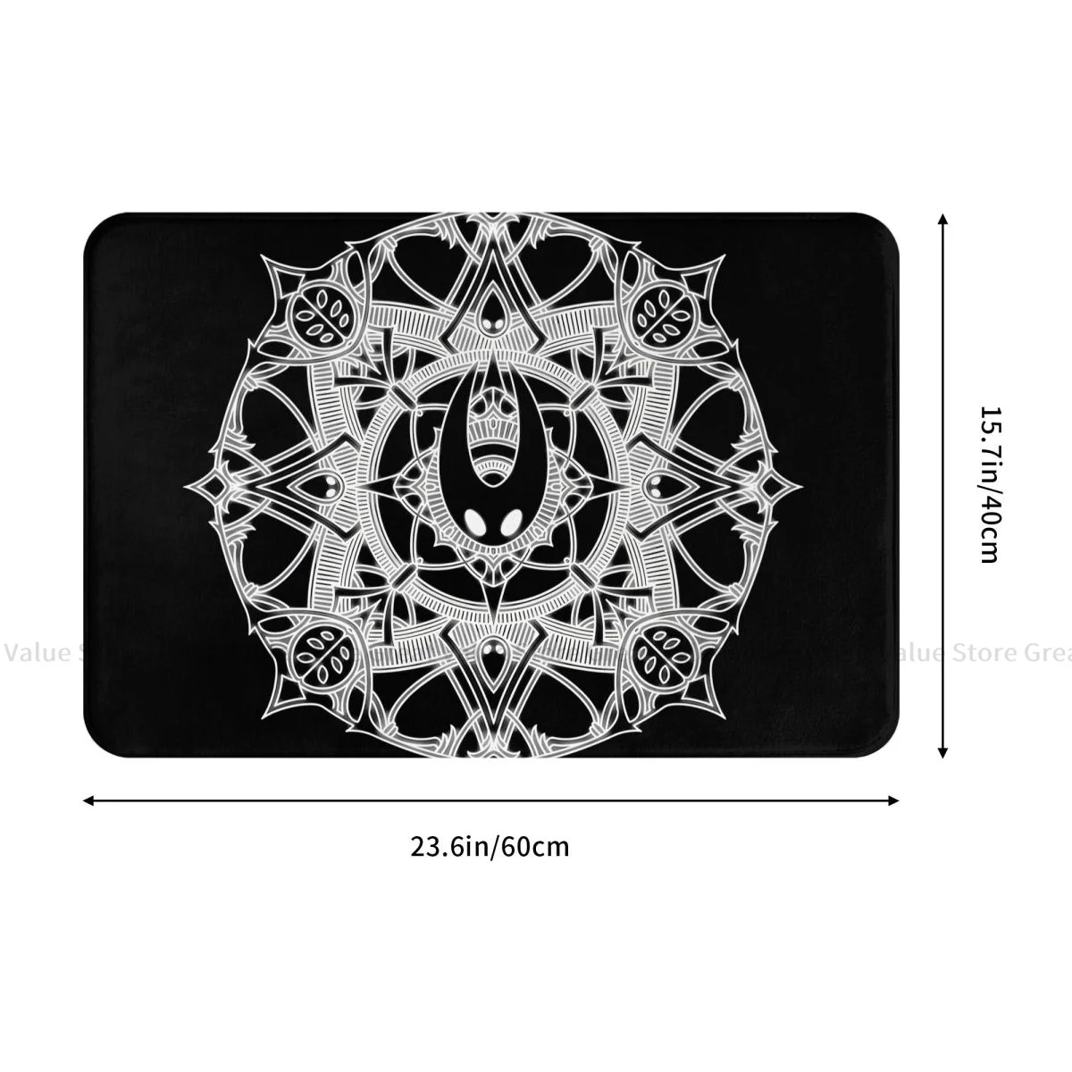 Hollow Knight Game Non-slip Doormat Lines Living Room Kitchen Mat Welcome Carpet Home Pattern Decor