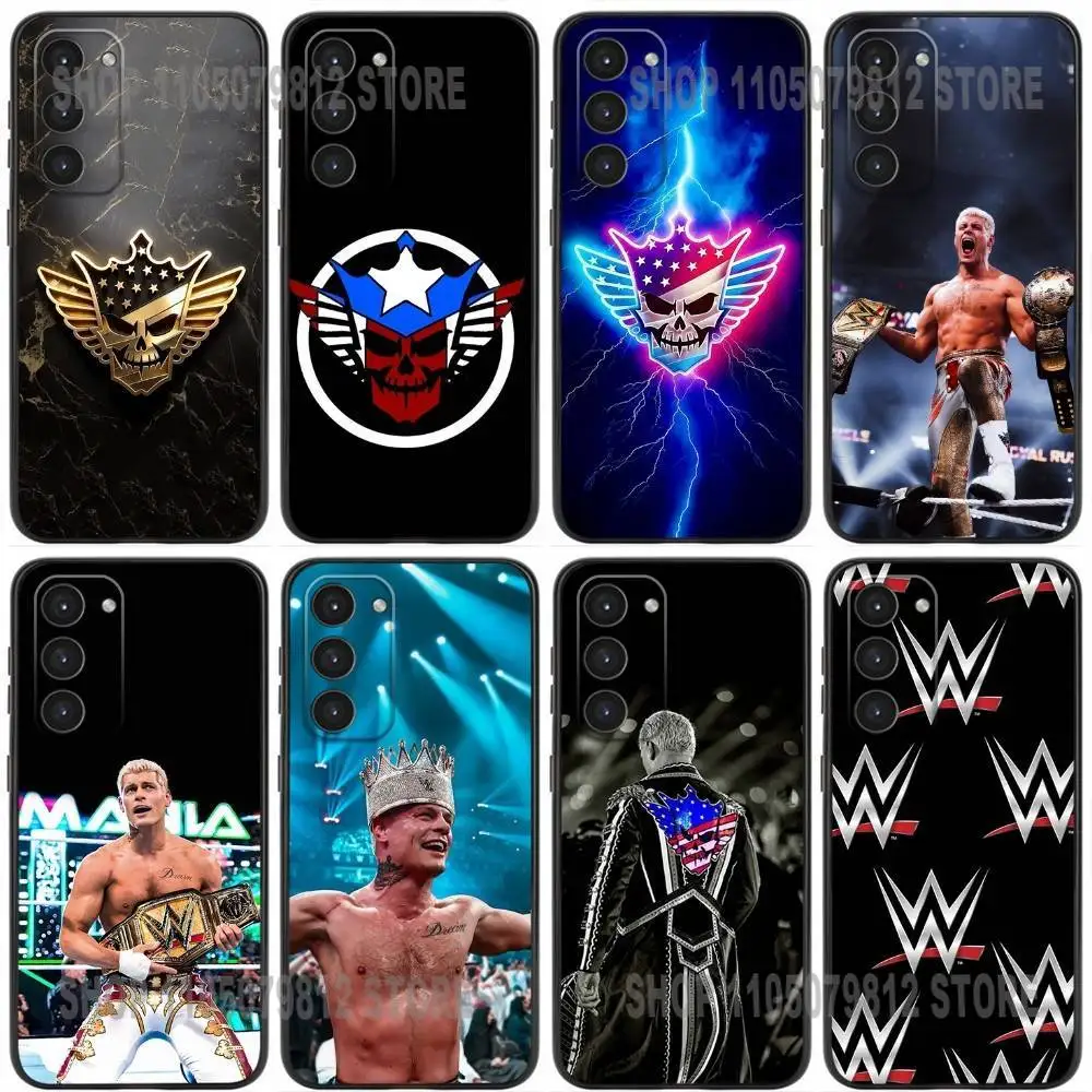 

C-Cody Rhodes Phone Case For Samsung Galaxy A20,21s,22,31,32,52,53,72,73,80,91 Soft Silicone Black Cover