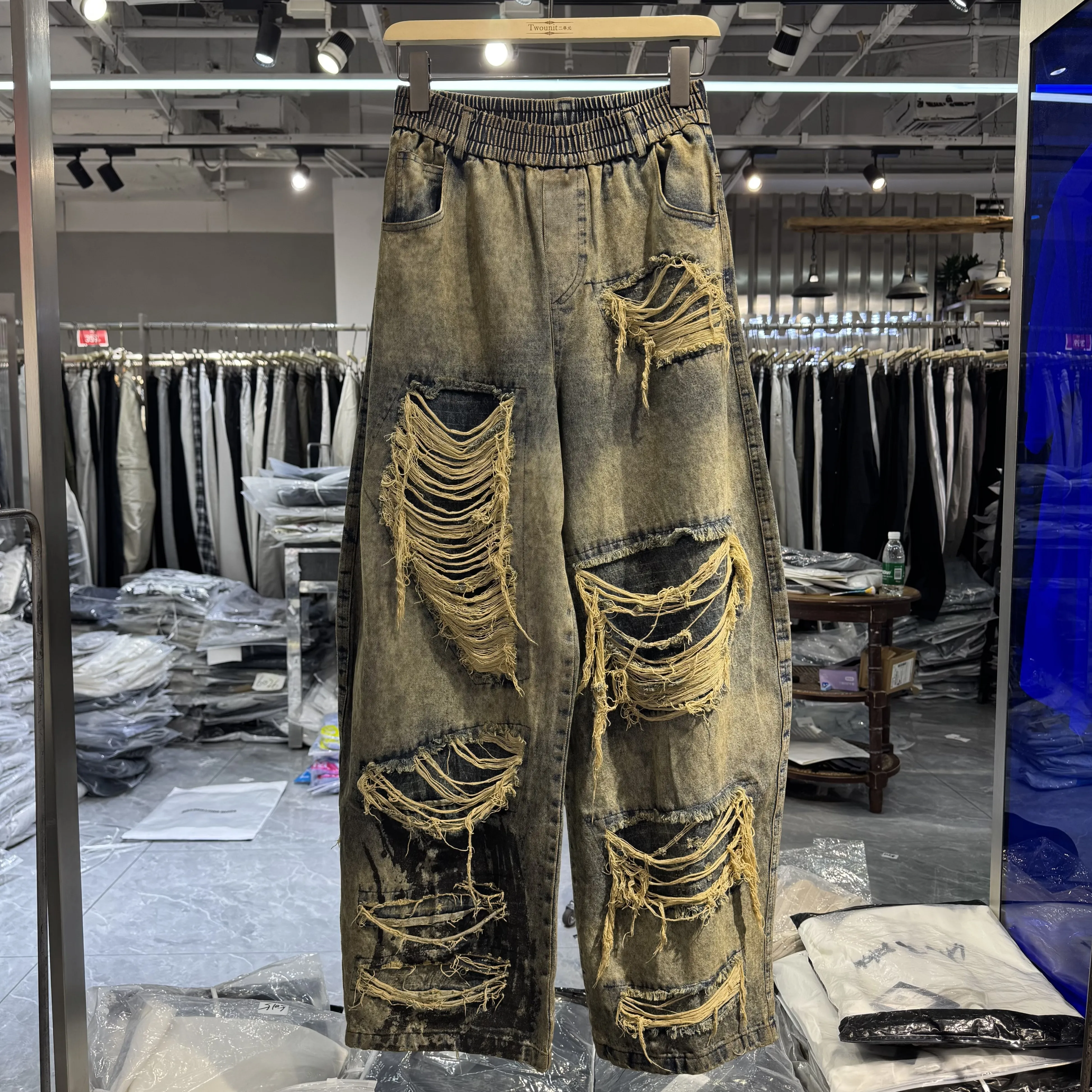 Loose Fit Pants Trousers for Men Casual Streetwear Clothing Urban Style Daily Outfits Men's Casual Bottoms Everyday Style