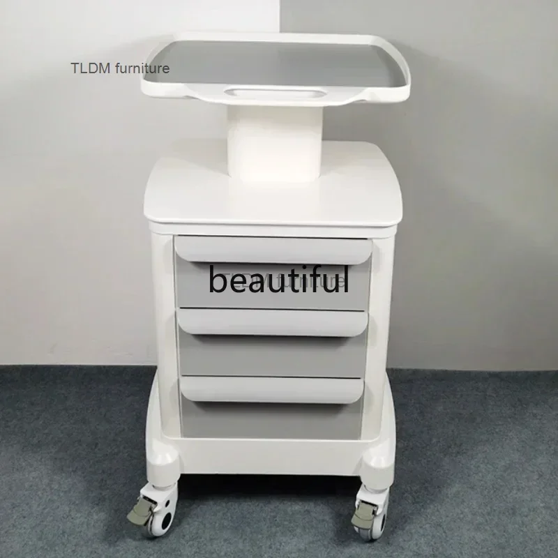 Mobile StorageBeauty Instrument Tool Trolley Bracket Dental Scanner Storage Auxiliary  with Wheels