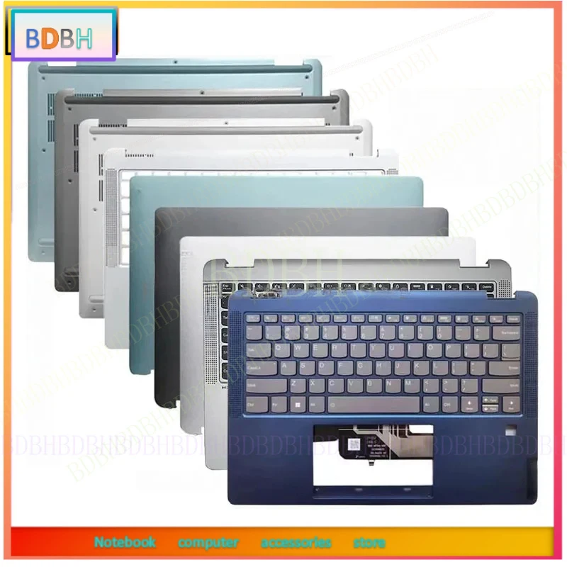 New For Flex 5 14ALC7 14IAU7 14ALC8 14IAU8 C570-14 C580-14 Laptop LCD Back Cover/Palm Pad/Keyboard/Bottom Cover Top Cover