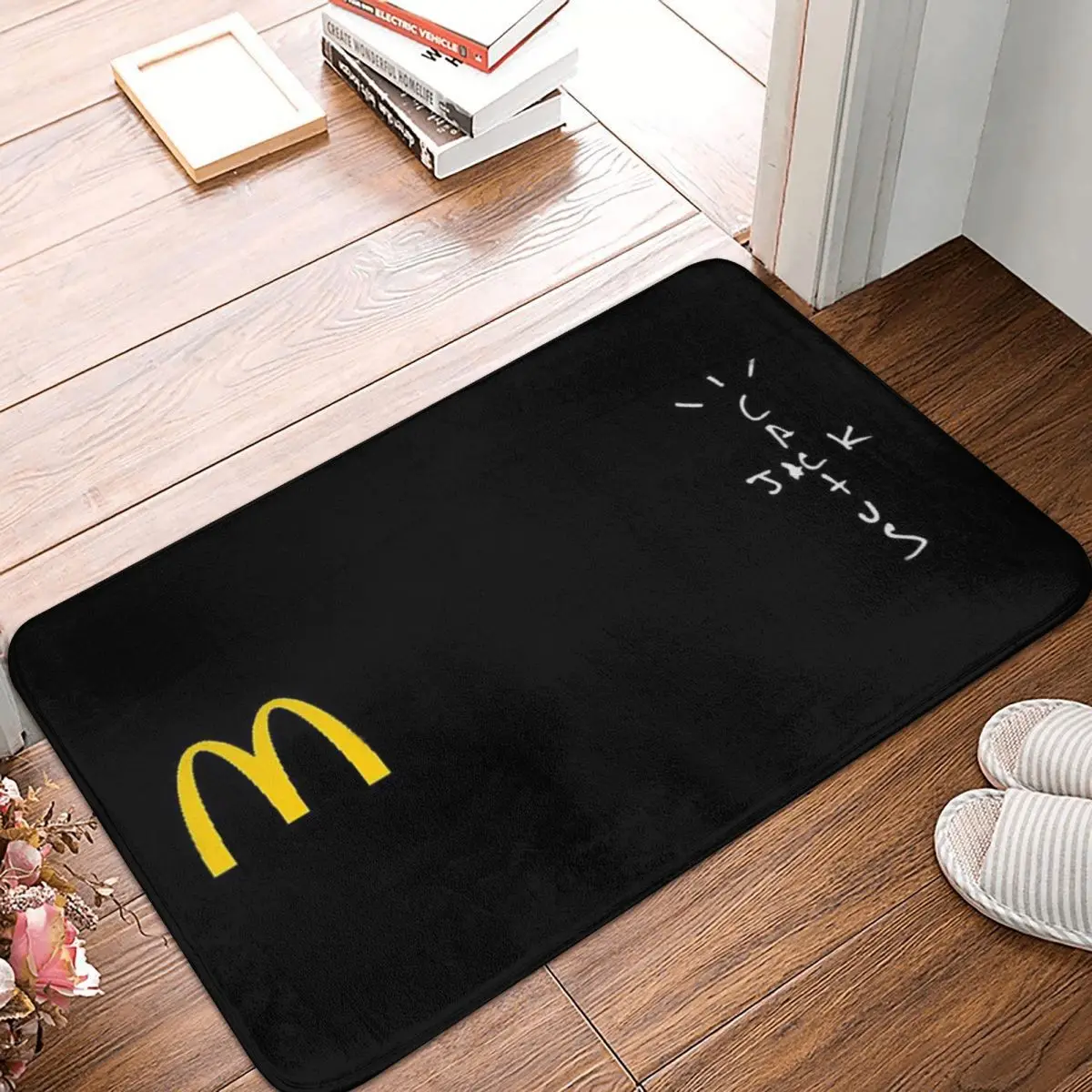 Travis Scott X Mc Anti-slip Doormat Floor Mat Antiwear Carpet Rug for Kitchen Entrance Home Balcony Footpad Mats