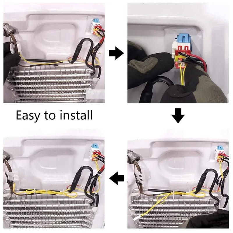 

M13K-40Pcs DA32-00006W Датчик температуры размораживания холодильника Сменный термостат для AP41336842 DA32-10105R