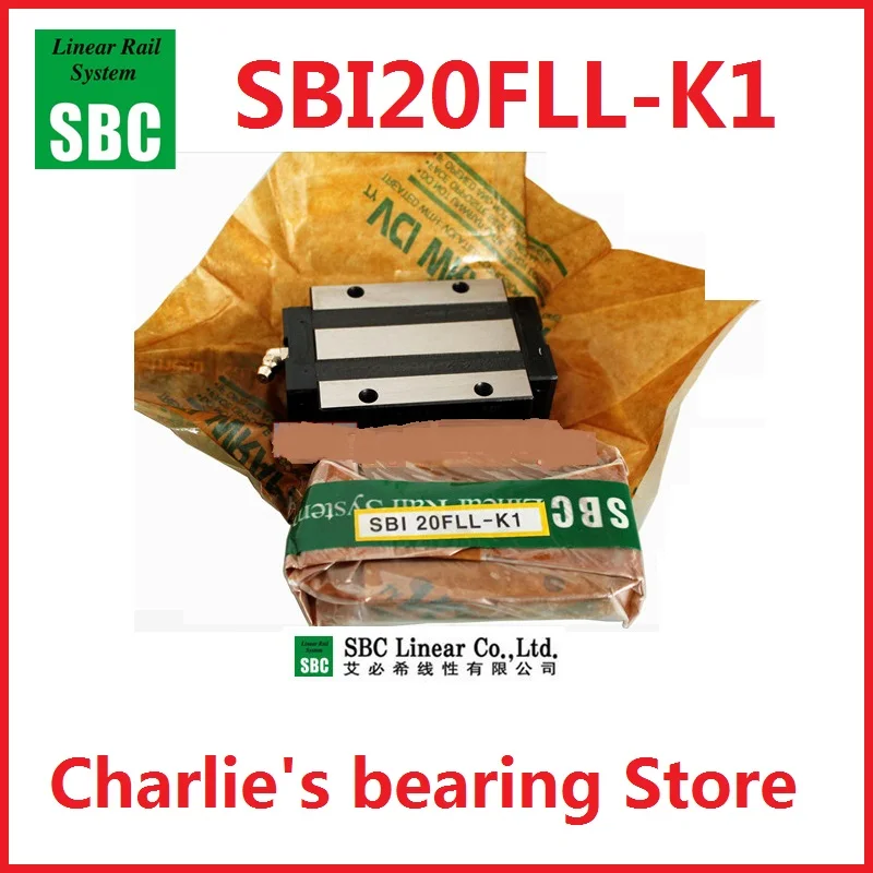 

1pc 100% brand new original genuine Korea SBC linear guide slider SBI20FLL-C-K1 bearing carriage
