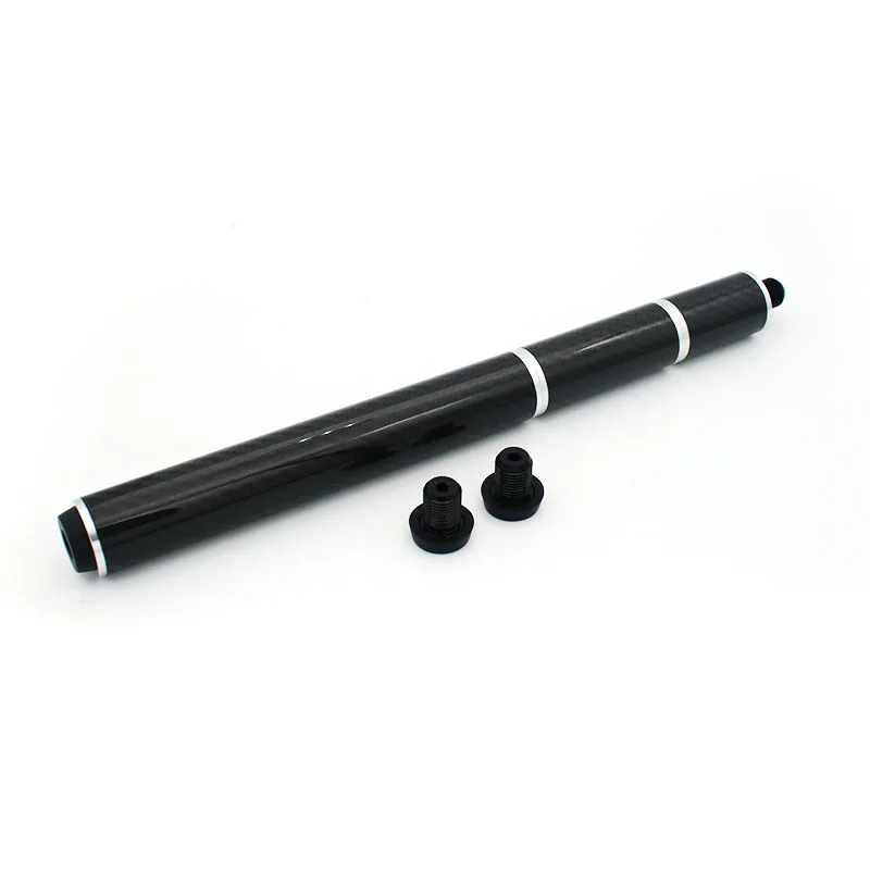 

Billiards Pool Cue Extension Billiard Accessories Carbon Fiber Cue Stick Extender 2''/4''/8'' Lightweight Extender Replacement
