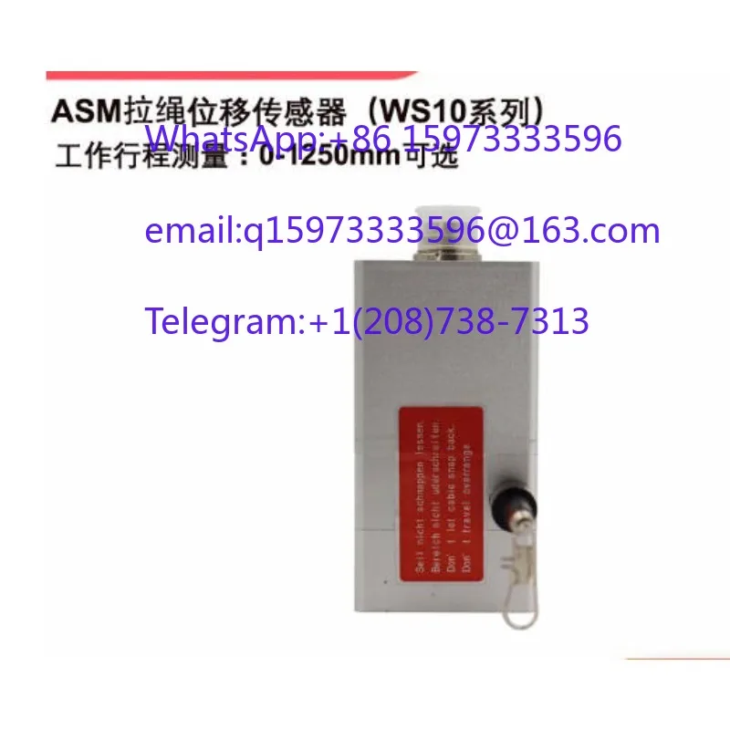 Drawing rope displacement sensor WS10-1250-420A-L10 Drawing wire displacement sensor Drawing rope ruler